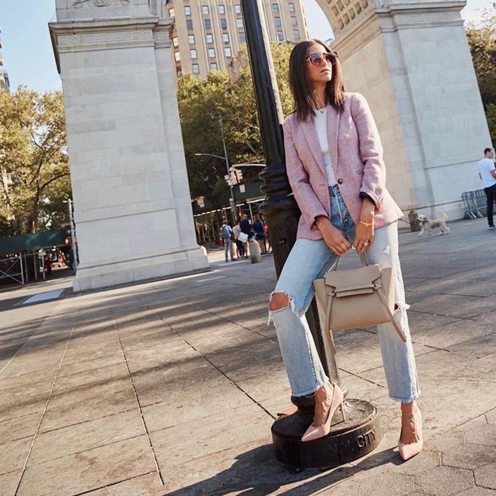 J. CREW . Parke Blazer in herringbone English Wool